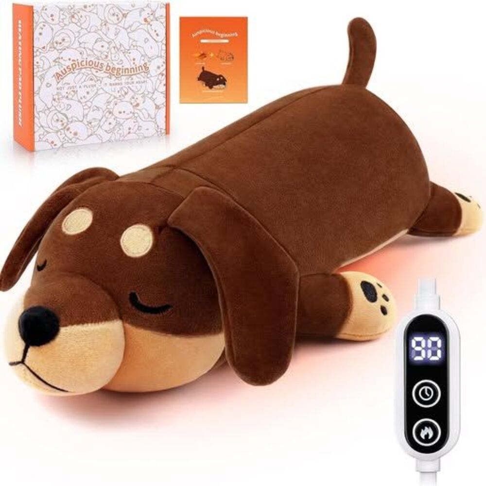 Plush Dachshund Heating Pad
